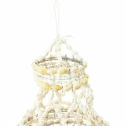 Juvale Seashell Wind Chimes, Beach Home Outdoor Garden Decor (5.5 x 17.5 Inches) -Cheap Garden Decor Store unnamed file 1491