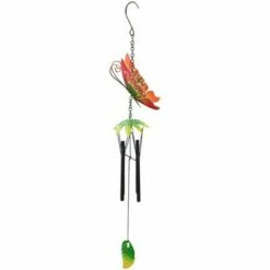 Northlight 19" Red Metal Butterfly Outdoor Garden Windchime -Cheap Garden Decor Store unnamed file 1530