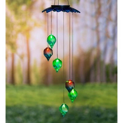 Wind & Weather Solar-Powered Lighted Color-Changing Teardrop Mobile 4 Wind & Weather Solar-Powered Lighted Color-Changing Teardrop Mobile - Image 2