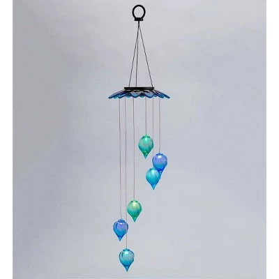 Wind & Weather Solar-Powered Lighted Color-Changing Teardrop Mobile 7 Wind & Weather Solar-Powered Lighted Color-Changing Teardrop Mobile - Image 5