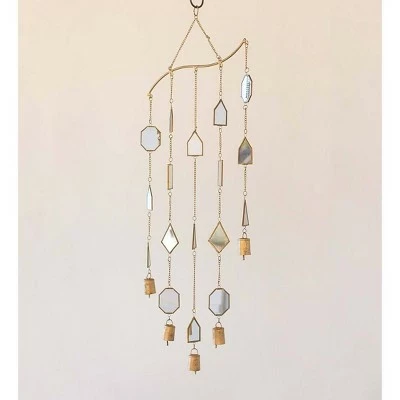 Wind & Weather Geometric Mirrored Sun Catcher and Chime 4 Wind & Weather Geometric Mirrored Sun Catcher and Chime - Image 2