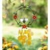 Wind & Weather Handcrafted Reclaimed Metal and Recycled Glass Honey Bee Wind Chime -Cheap Garden Decor Store unnamed file 1621