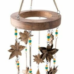 Wind & Weather Beaded Antiqued Bronze-Colored Poinsettia Blossom Wind Chime 7 Wind & Weather Beaded Antiqued Bronze-Colored Poinsettia Blossom Wind Chime -Cheap Garden Decor Store unnamed file 1641