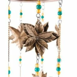 Wind & Weather Beaded Antiqued Bronze-Colored Poinsettia Blossom Wind Chime 8 Wind & Weather Beaded Antiqued Bronze-Colored Poinsettia Blossom Wind Chime -Cheap Garden Decor Store unnamed file 1642