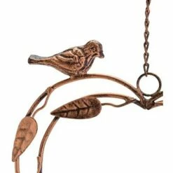 Wind & Weather Handcrafted Golden Metal Wind Chime with Birds, Heart, Flower, Butterfly and Bell -Cheap Garden Decor Store unnamed file 1648