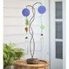 Wind & Weather Metal and Colorful Recycled Glass Double Wind Chime with River Rock Base 1 Wind & Weather Metal and Colorful Recycled Glass Double Wind Chime with River Rock Base -Cheap Garden Decor Store unnamed file 1663