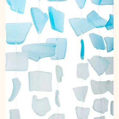 Wind & Weather Handcrafted Metal and Recycled Glass Rainbow Wind Chime 8 Wind & Weather Handcrafted Metal and Recycled Glass Rainbow Wind Chime - Image 6