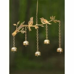 Birds with Bells Wind Chimes - Ancient Graffiti