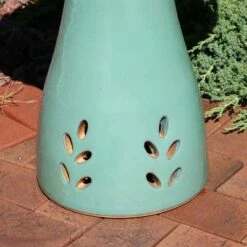 Sunnydaze Decor Sunnydaze Outdoor Weather-Resistant Garden Patio Classic High-Fired Smooth Ceramic Hand-Painted Bird Bath - Seafoam -Cheap Garden Decor Store unnamed file 1759