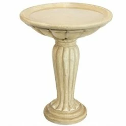 Sunnydaze Decor Sunnydaze Outdoor Glass Fiber Reinforced Concrete Patio Garden Grecian Column Style Bird Bath - 20" - White 15 Sunnydaze Decor Sunnydaze Outdoor Glass Fiber Reinforced Concrete Patio Garden Grecian Column Style Bird Bath - 20" - White -Cheap Garden Decor Store unnamed file 1765