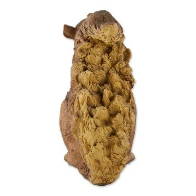 Zingz & Thingz Zingz & Thingz 6.75" Polyresin Nibbling Squirrel Garden Statue Brown 5 Zingz & Thingz Zingz & Thingz 6.75" Polyresin Nibbling Squirrel Garden Statue Brown - Image 3