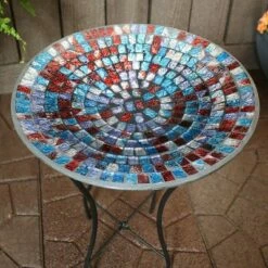 Sunnydaze Decor Sunnydaze Outdoor Garden Patio Bird Bath with Metal Stand and Multi-Colored Mosaic Tile Design Bowl - 14" 10 Sunnydaze Decor Sunnydaze Outdoor Garden Patio Bird Bath with Metal Stand and Multi-Colored Mosaic Tile Design Bowl - 14" -Cheap Garden Decor Store unnamed file 1794