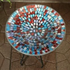 Sunnydaze Decor Sunnydaze Outdoor Garden Patio Bird Bath with Metal Stand and Multi-Colored Mosaic Tile Design Bowl - 14" 11 Sunnydaze Decor Sunnydaze Outdoor Garden Patio Bird Bath with Metal Stand and Multi-Colored Mosaic Tile Design Bowl - 14" -Cheap Garden Decor Store unnamed file 1795