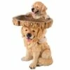 Plow & Hearth - Playful Golden Retriever Puppies Resin Birdbath Garden Accent -Cheap Garden Decor Store unnamed file 1810