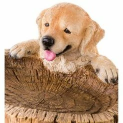 Plow & Hearth - Playful Golden Retriever Puppies Resin Birdbath Garden Accent -Cheap Garden Decor Store unnamed file 1812