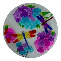 Northlight 18” Pink and Purple Dragonflies Hand Painted Glass Outdoor Patio Birdbath -Cheap Garden Decor Store unnamed file 1875