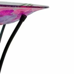 Northlight 18” Pink and Purple Dragonflies Hand Painted Glass Outdoor Patio Birdbath -Cheap Garden Decor Store unnamed file 1876