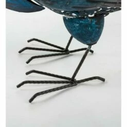 Wind & Weather Vibrant Metal Peacock Birdbath with Glass Bowl -Cheap Garden Decor Store unnamed file 1896
