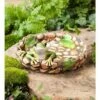 Wind & Weather Happy Frog Tabletop Birdbath