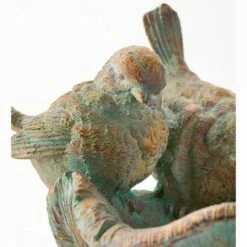 Wind & Weather Antiqued Two Birds Perched Atop Mushrooms Birdbath -Cheap Garden Decor Store unnamed file 1936