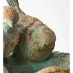 Wind & Weather Antiqued Two Birds Perched Atop Mushrooms Birdbath -Cheap Garden Decor Store unnamed file 1938