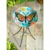 Evergreen 18" Glitter Hand Painted and Embossed Bird Bath, Butterfly 1 Evergreen 18" Glitter Hand Painted and Embossed Bird Bath, Butterfly -Cheap Garden Decor Store unnamed file 1948