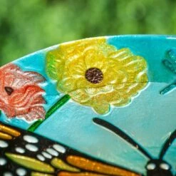 Evergreen 18" Glitter Hand Painted and Embossed Bird Bath, Butterfly 8 Evergreen 18" Glitter Hand Painted and Embossed Bird Bath, Butterfly -Cheap Garden Decor Store unnamed file 1950