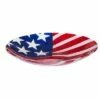 Evergreen 18" Glass Bird Bath, American Flag 2 Evergreen 18" Glass Bird Bath, American Flag -Cheap Garden Decor Store unnamed file 1977