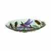 Evergreen 18" Hand Painted Bird Bath with Crushed Glass, Dragonflies over Cattails -Cheap Garden Decor Store unnamed file 2012