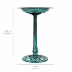 Best Choice Products Outdoor Rustic Pedestal Bird Bath Accent for Garden, Yard w/ Fleur-de-Lis Accents 16 Best Choice Products Outdoor Rustic Pedestal Bird Bath Accent for Garden, Yard w/ Fleur-de-Lis Accents -Cheap Garden Decor Store unnamed file 2093