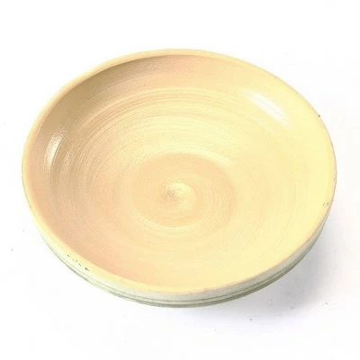 Birds Choice Burley Clay Handpainted Lavendar Birdbath 4 Birds Choice Burley Clay Handpainted Lavendar Birdbath - Image 2