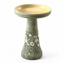 Birds Choice 19" Burley Clay Hand Painted Birdbath Hummingbird -Cheap Garden Decor Store unnamed file 2146
