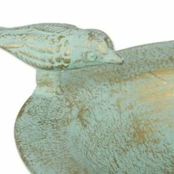 Zingz & Thingz Zingz & Thingz 21.25" Cat Aluminum Birdbath Teal Green -Cheap Garden Decor Store unnamed file 2162