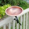 14.75" Hammered Solid Copper Birdbath with Over Rail Bracket Satin Copper - Achla Designs 2 14.75" Hammered Solid Copper Birdbath with Over Rail Bracket Satin Copper - Achla Designs -Cheap Garden Decor Store unnamed file 2200
