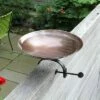 8" Burnt Copper Birdbath with Over Rail Bracket Antique Finish - ACHLA Designs -Cheap Garden Decor Store unnamed file 2245