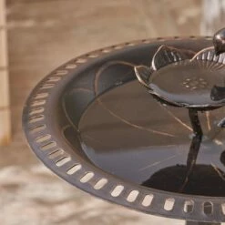 33.5" Fairmont Aluminum and Iron Bird Bath - Christopher Knight Home 8 33.5" Fairmont Aluminum and Iron Bird Bath - Christopher Knight Home -Cheap Garden Decor Store unnamed file 2271