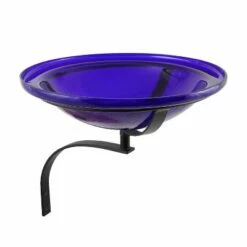 12.5" Reflective Crackle Glass Birdbath Bowl with Wall Mount Bracket - Achla Designs Teal Blue 11 12.5" Reflective Crackle Glass Birdbath Bowl with Wall Mount Bracket - Achla Designs Teal Blue -Cheap Garden Decor Store unnamed file 2374