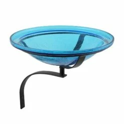 12.5" Reflective Crackle Glass Birdbath Bowl with Wall Mount Bracket - Achla Designs Teal Blue 15 12.5" Reflective Crackle Glass Birdbath Bowl with Wall Mount Bracket - Achla Designs Teal Blue -Cheap Garden Decor Store unnamed file 2378