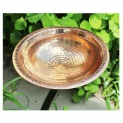 13.5" Hammered Copper Birdbath with Rail Mount Bracket - Achla Designs -Cheap Garden Decor Store unnamed file 2439
