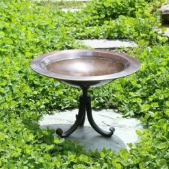 9" Classic II Birdbath with Tripod Stand Antique Copper - Achla Designs -Cheap Garden Decor Store unnamed file 2442