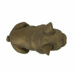 17" Concrete Delamore Outdoor French Bulldog Garden Statue - Rustic Gold - Christopher Knight Home -Cheap Garden Decor Store unnamed file 245