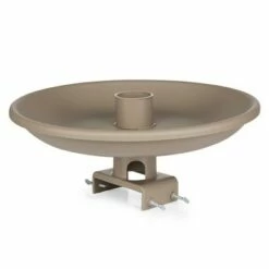 Farm Innovators Inc Farm Innovators 150 Watt Outdoor Plastic Heated Birdbath with Twist Deck Mount, Hidden Electrical Connection, and Internal Thermostat, Tan -Cheap Garden Decor Store unnamed file 2454