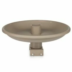 Farm Innovators Inc Farm Innovators 150 Watt Outdoor Plastic Heated Birdbath with Twist Deck Mount, Hidden Electrical Connection, and Internal Thermostat, Tan -Cheap Garden Decor Store unnamed file 2455