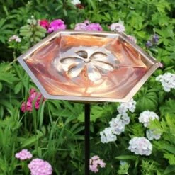 40" Hexagonal Copper Bee Fountain & Birdbath with Stake Copper - ACHLA Designs 7 40" Hexagonal Copper Bee Fountain & Birdbath with Stake Copper - ACHLA Designs -Cheap Garden Decor Store unnamed file 2490