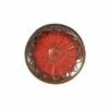 10.5" Handmade Glazed Ceramic Daisy Birdbath Red - Alfresco Home LLC -Cheap Garden Decor Store unnamed file 2529
