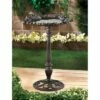 Zingz & Thingz Zingz & Thingz 23.75" Forest Frolic Cast Iron Birdbath Dark Brown -Cheap Garden Decor Store unnamed file 2540