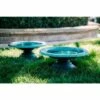 Set of 2 Concrete Glazed Finish Bird Baths with Short Base - Green - XBrand -Cheap Garden Decor Store unnamed file 2568