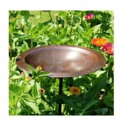 3" Classic II Birdbath with Stake Antique Copper - Achla Designs