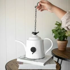 Hanging White Metal Decorative Birdhouse - Foreside Home & Garden -Cheap Garden Decor Store unnamed file 2612