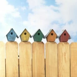 The Lakeside Collection Lakeside Rustic Wood Birdhouse - Farmhouse Outdoor Hanging Decoration for Spring -Cheap Garden Decor Store unnamed file 2634